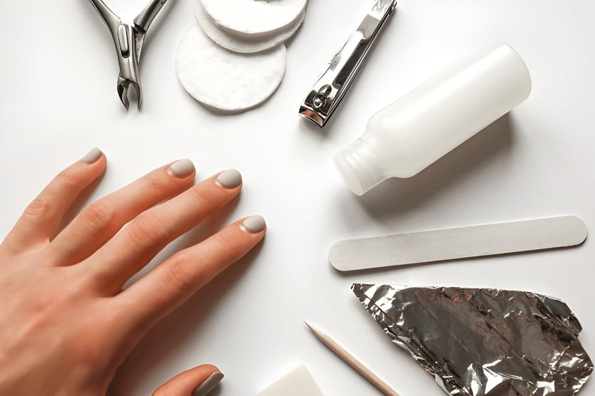 DIY Acrylic Nail Removal