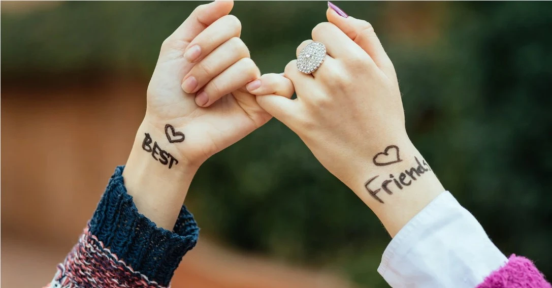 best friends tattoos designs